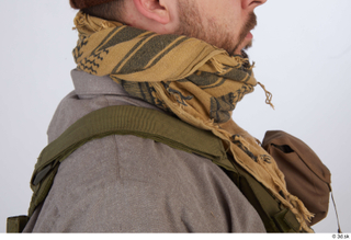 Photos Luis Donovan Army Taliban Gunner detail of uniform scarf…